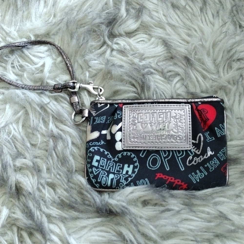 Coach wristlet women's